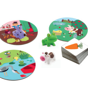 Priraďovanie pre najmenších: Moje známe prostredia