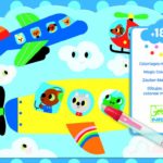 Magické vyfarbovanie vodou - Ukrytí v oblohe