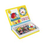 Janod - Magnetická kniha - Hodiny