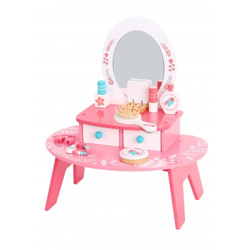 Tooky Toys - Toaletný kozmetický stolík