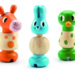 Djeco skrutkovacia hračka - Zvieratká - Rondanimo