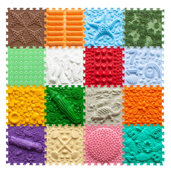 OrtoNature - Masážny set 16 ks - Veselá zem