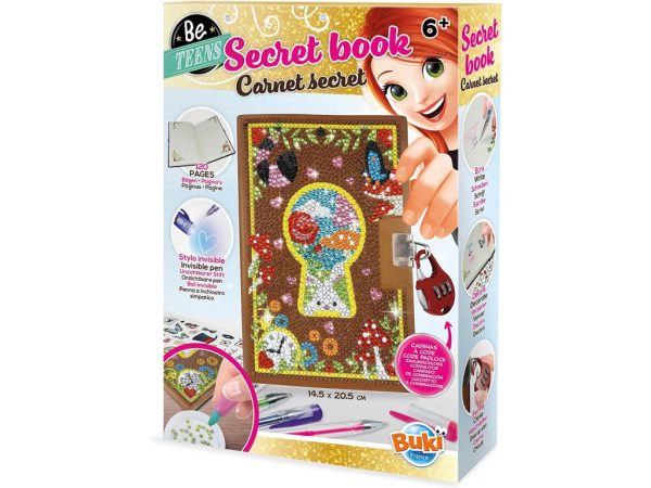 BUKI Tajný zápisník so zámkom