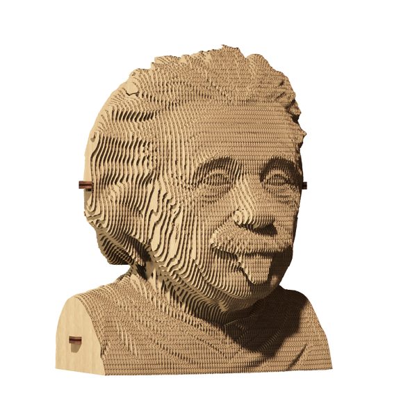 Cartonic Kartónové 3D puzzle Albert Einstein