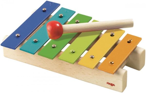 Detský kovový xylofón HABA