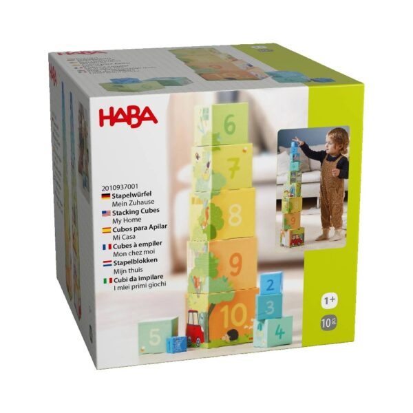 Skladacia pyramída môj domov 10 ks