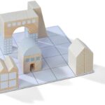 Hra na priestorové usporiadanie staviteľ s predlohami