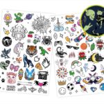 Beteens dočasné tetovanie - fosforeskujúce