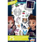 Beteens dočasné tetovanie - fosforeskujúce