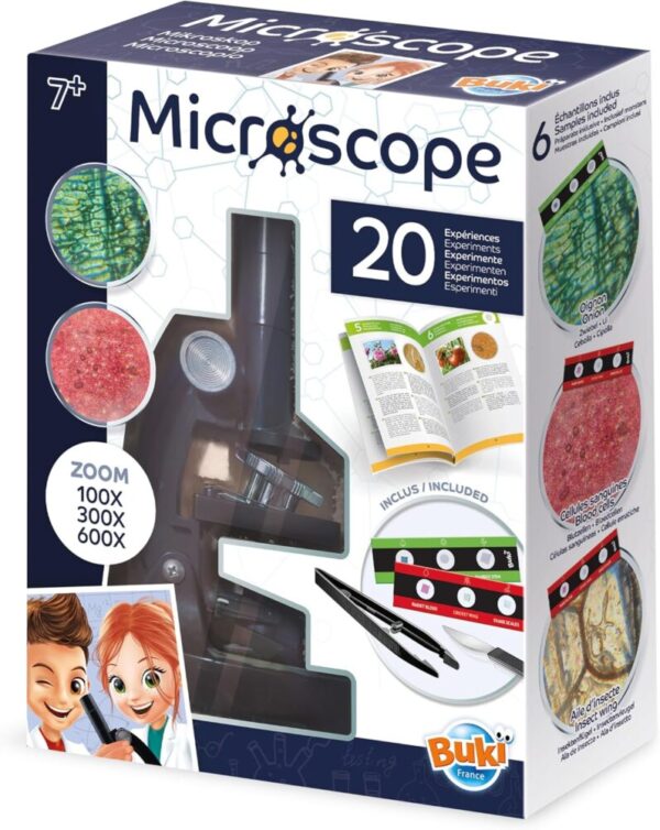 Mikroskop buki - 20 experimentov