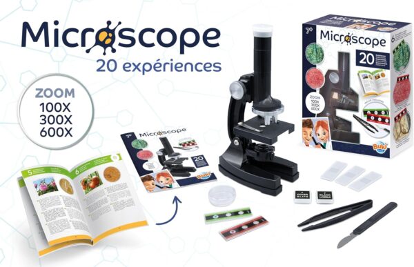 Mikroskop buki - 20 experimentov