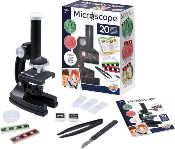 Mikroskop buki - 20 experimentov