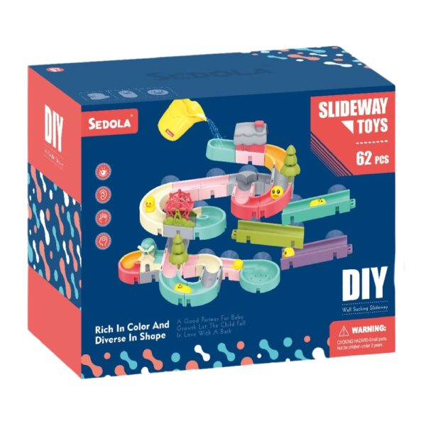 DIY Šmykľavka do vody 62 ks