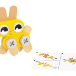 Bricokids drevená stavebnica zvieratká 53 ks