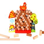 Tooky Toy Jenga Sliepka v kuríne
