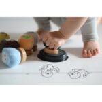 Plyšové pečiatky pre najmenších Dinosaury