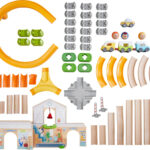 Guľôčková dráha kullerbü - vlaková stanica