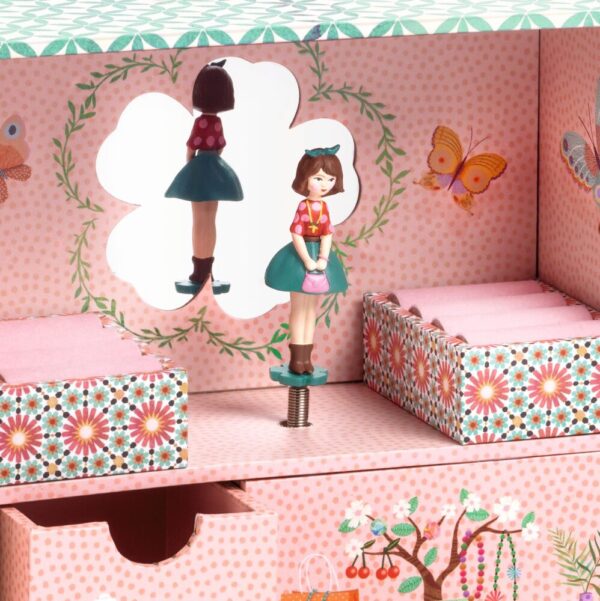 Tajná záhrada: hracia skrinka a šperkovnica