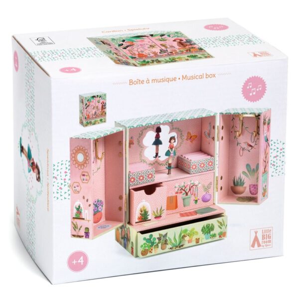 Tajná záhrada: hracia skrinka a šperkovnica