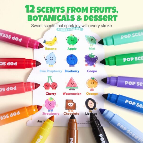 Fixky Umývateľné s vôňou 24 ks