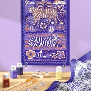 Maľovanie na hodváb Ateliér 10