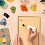 Mozaika z keramiky Ateliér 73