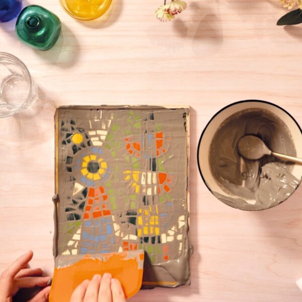 Mozaika z keramiky Ateliér 73