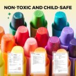 Jemné voskovky Umývateľné Glitter 24 ks