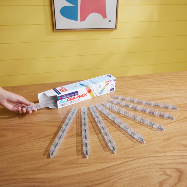 Magnetická stavebnica Rail Racers Rail Pack 8 dielov