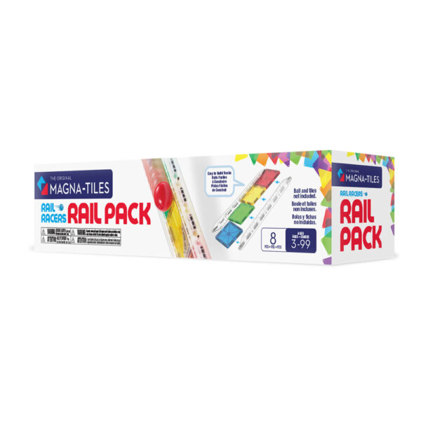Magnetická stavebnica Rail Racers Rail Pack 8 dielov