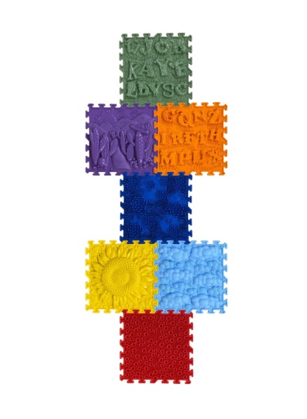 OrtoNature Masážne ortopedické podložky set 7 ks - Dotyk prírody