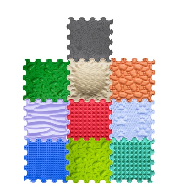 Ortoto Masážne ortopedické podložky set 10 ks - mix